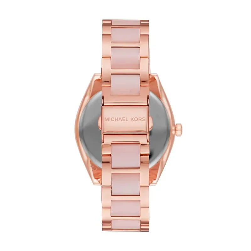 Michael Kors Quartz Janelle Rose-Tone Ladies Watch- MK7089